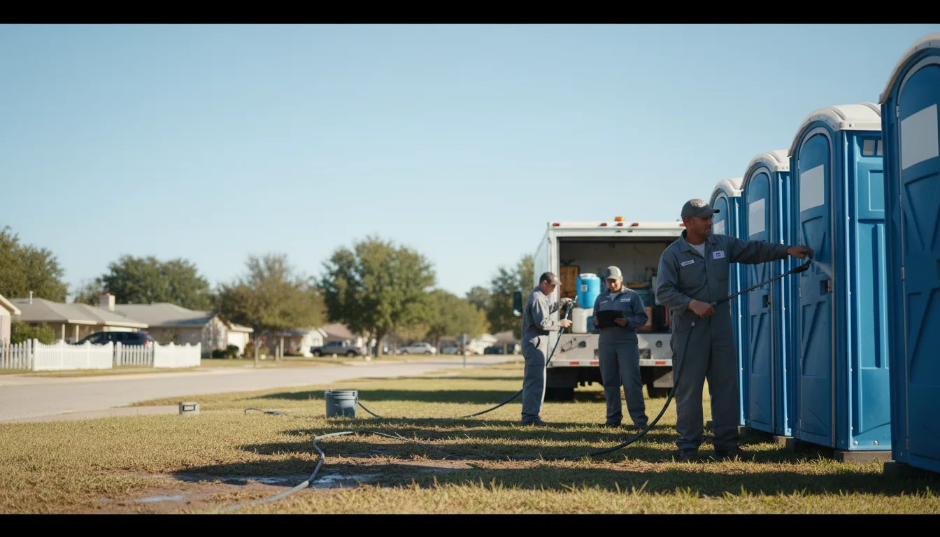 Long-Term Portable Toilet Rental in Rockport, TX near me